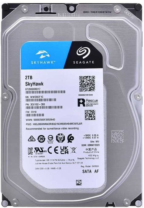 Seagate Surveillance Skyhawk Tb Hdd Sata Gb S Mb Talpykla