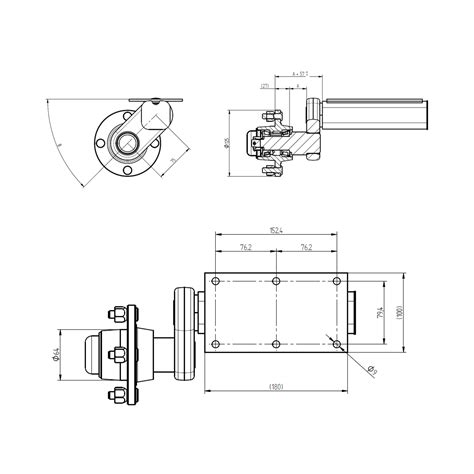 550kg Trailer Kit 10 Wheels Suspension Units Edwards Trailers