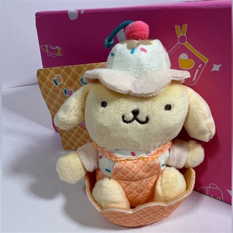 Sanrio Other Pompompurin Ice Cream Parlor Sundae Sanrio Plush