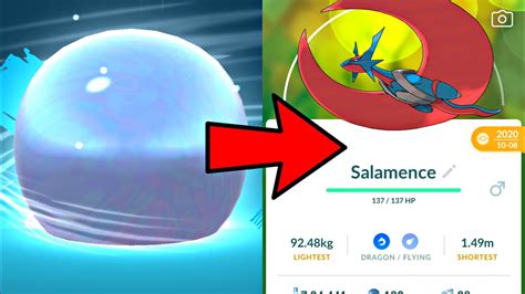 Finally Mega Salamence In Pokemon Go Youtube