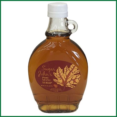 Sugar Johns Pure Maple Syrup 12oz Roth Sugar Bush