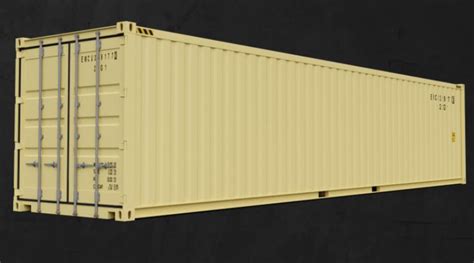 Shipping Container CAD Drawing