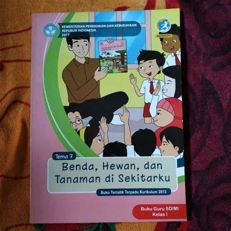 Jual ORIGINAL BUKU GURU TEMA 7 BENDA HEWAN DAN TANAMAN DI SEKITARKU