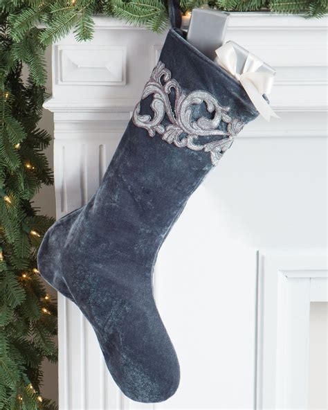 20+ Blue And Silver Christmas Stockings – The Urban Decor