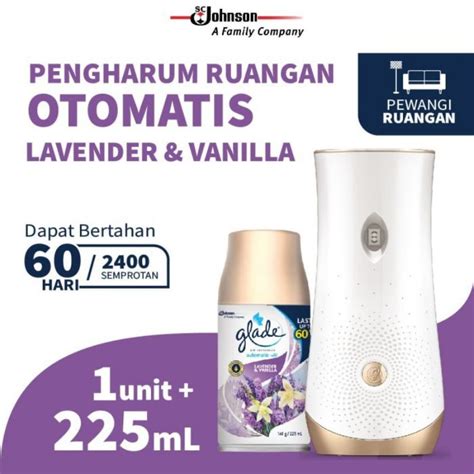 Jual Glade Automatic Spray Alat Pengharum Ruangan Glade Free Refill