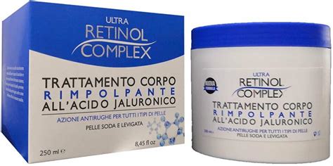 Crema Trattamento Corpo Rimpolpante Acido Jaluronico Ml Retinol