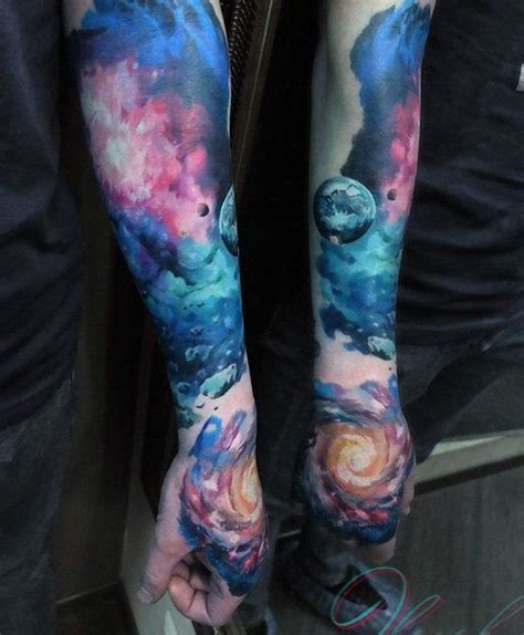 40 Space Tattoo Ideas Galaxy Tattoo Space Tattoo Sleeve Tattoos