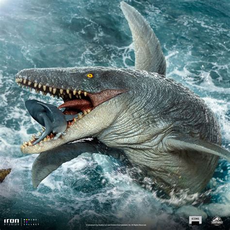 Statuette Icons Mosasaurus Jurassic World