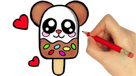 How To Draw Ice Cream Como Desenhar Um Sorvete Passo A Passo Youtube