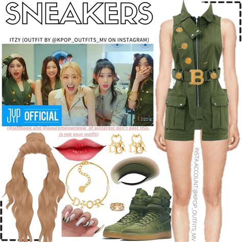 ITZY - SNEAKERS MV INSPIRED OUTFIT 4 (@KPOP_OUTFITS_MV ON INSTAGRAM) in ...