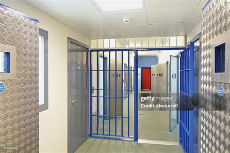 Inside Of A Modern Prison With Open Doors High-Res Stock Photo - Getty ...