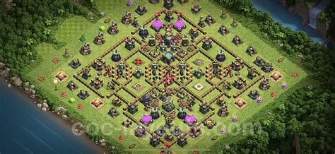 Best Base TH14 With Link Legend League Anti Everything 2023 Town