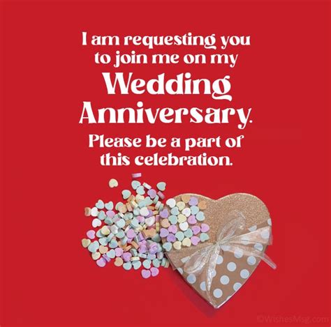 Wedding Anniversary Invitation Messages Wishesmsg Interreviewed