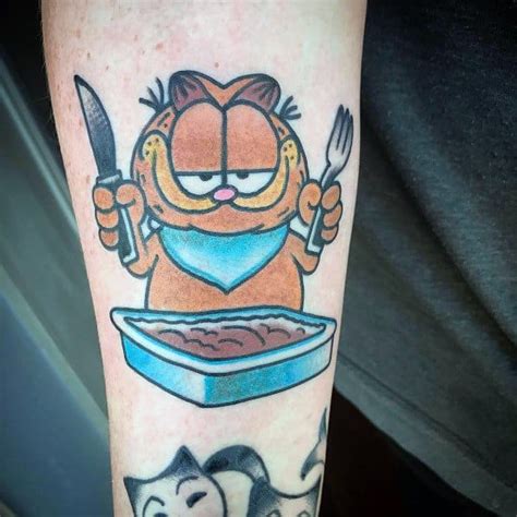 50 Garfield Tattoo Ideas For Men