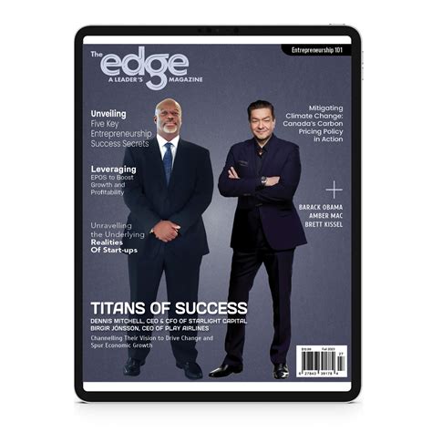 Digital Issue Fall 2023 The Edge A Leader S Magazine