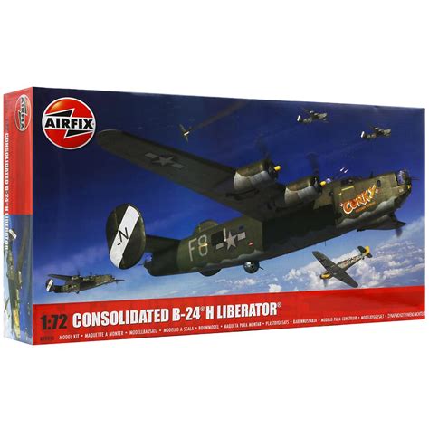 Airfix Consolidated B 24 H Liberator Aircraft Model Kit A09010 Scale 172