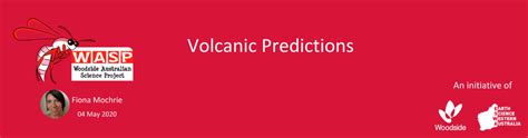 Volcanic Predictions
