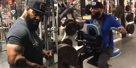 Ct Fletcher Back In The Gym Looks Strong Fitness Volt