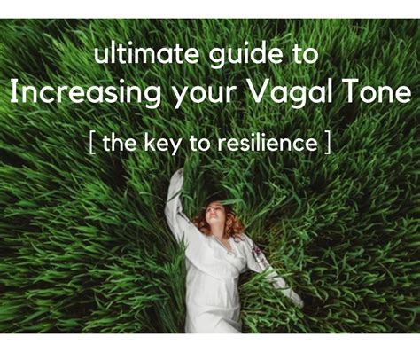 Ultimate Guide To Increasing Vagal Tone The Key To Resilience