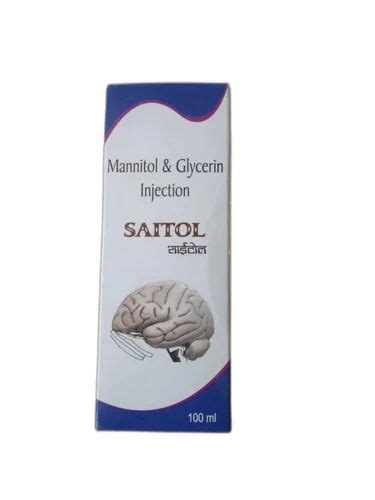 Mannitol Glycerin Injection 200 G In A 24 Hour Period Packaging Size