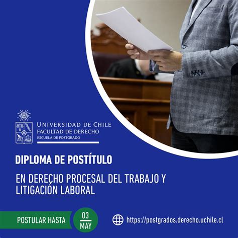 Facultad De Derecho On Twitter Postgrado Diploma De Post Tulo En