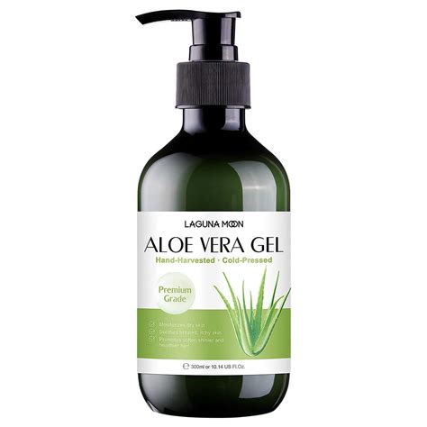 Buy Laamoon Aloe Vera Gel 10 14 Oz Hand Harvested And Cut Aloe Vera For