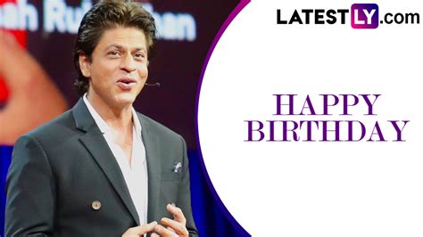 Bollywood News Shah Rukh Khan Turns 57 Heres The List Of Every