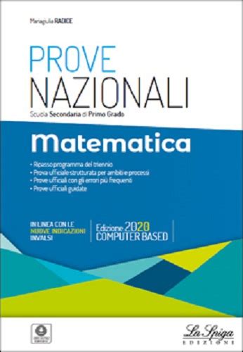 Prove Nazionali Matematica Per La Scuola Media Di Mariagiulia Radice