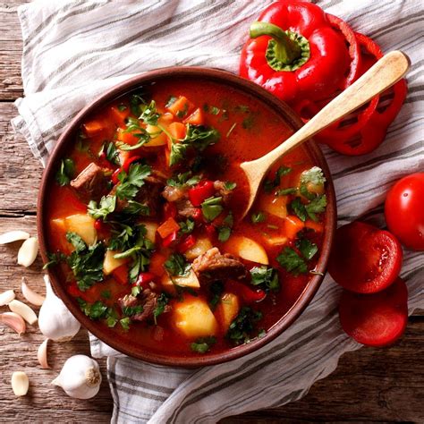 Закарпатский бограч рецепт, рецепт мясного рагу, как готовить бограч