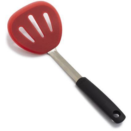 OXO Good Grips Red Silicone Flexible Pancake Mini Turner Sur La