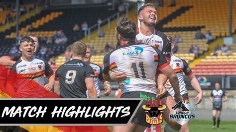 Under 19s Highlights Bradford Bulls Vs London Broncos YouTube