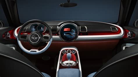 MINI Clubman estate, interior, Frankfurt 2015 HD Wallpaper