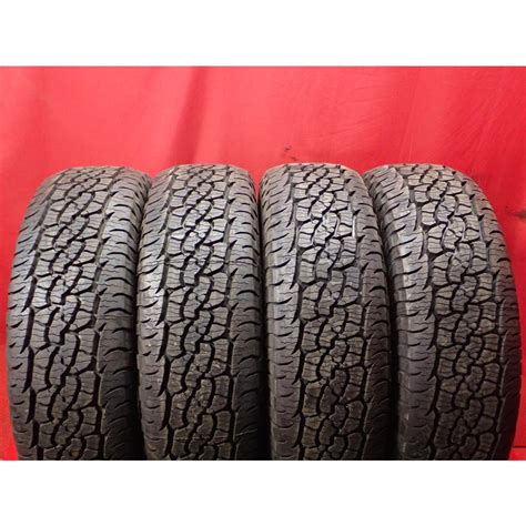 中古タイヤ 24575r17 112t 4本セット Bfグッドリッチ トレール テレーン Ta Bfgoodrich Trail