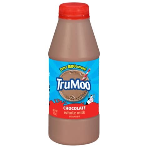 TruMoo Chocolate Whole Milk Pint 16 Fl Oz QFC