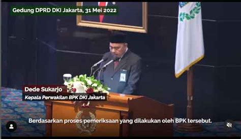 Pemprov DKI Raih WTP 5 Tahun Berturut Turut PijarJakarta