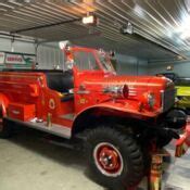 1951 DODGE POWER WAGON 4X4 FIRE TRUCK VAN PELT For Sale