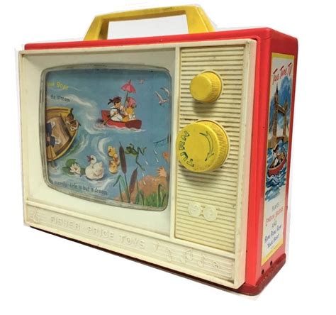 Classic Vintage Fisher Price Toy Television