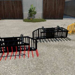 Silage Fork V Fs Mod Farming Simulator Mod