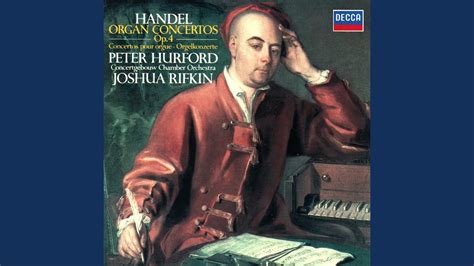 Handel Organ Concerto No In B Flat Major Op Hwv