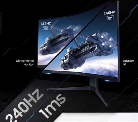 Монитор 31.5 Samsung C32G75TQSI OdysseyG7 240 QLED