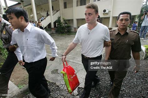 Bali Nine Trial Some Of The Bali Nine Appearing At The Denpasar