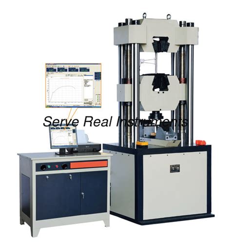 300 600 1000kN Servo Control Electro Hydraulic Universal Testing Machine