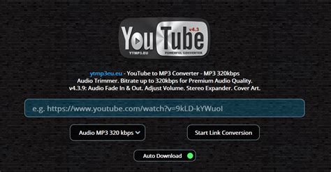 6 Best Free Youtube To Mp3 320kbps Converter Online 2021