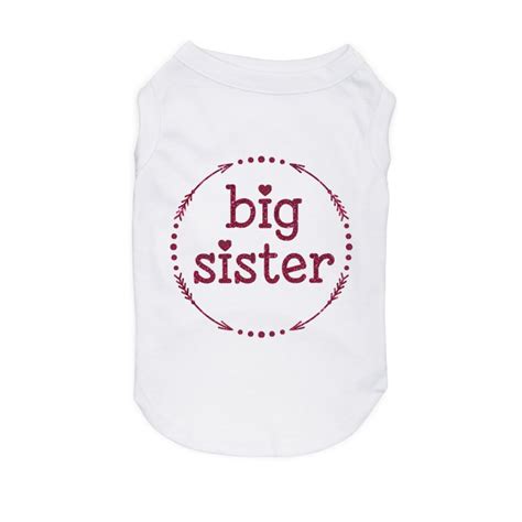 Dog Clothes Big Sister Dog Shirt Dog Big Sister Dog Big Sister Etsy