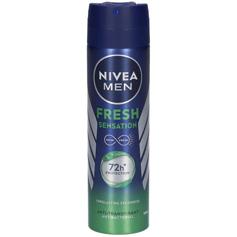 Nivea Men Fresh Sensation Anti Transpirant Spray H Ml Farmaline