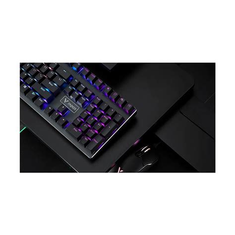 Rapoo V700RGB Alloy Black Mechanical Keyboard Price In BD Ryans