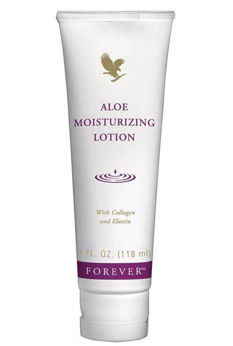 Forever Aloe Moisturizing Lotion Rich In Texture And Lightly