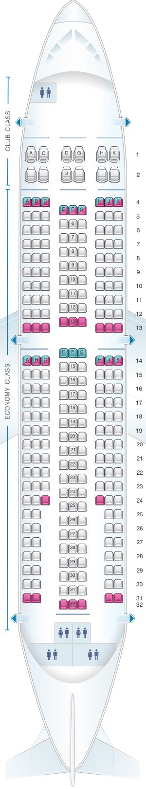 Airbus A Seating Chart Air Transat Two Birds Home