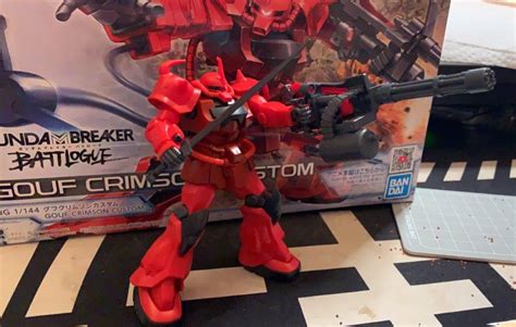 Beginner Hg Gouf Crimson Custom First Hg Build Rgunpla