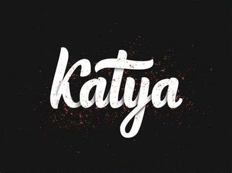 Katya | Lettering, Logo design, Creative professional